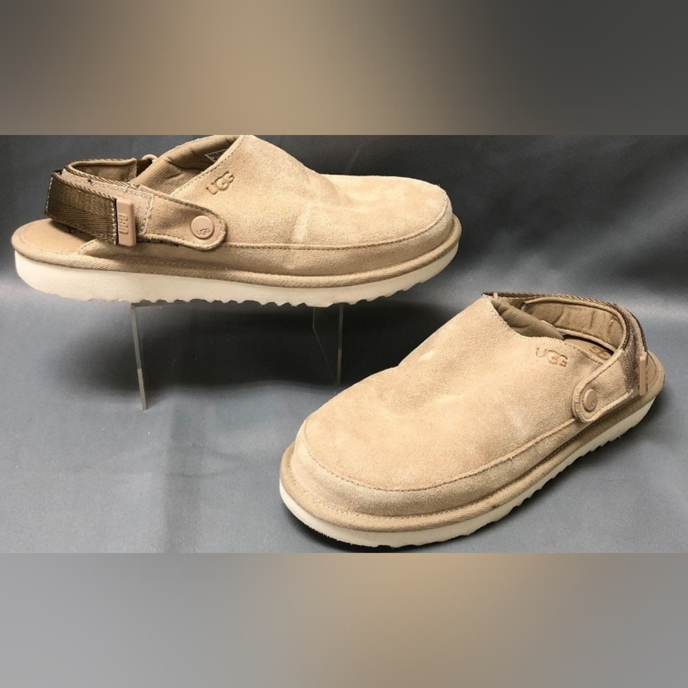 UGG Goldenstar Driftwood Clog Slip-Ons Wmn's Size 6 Like New - Picture 3 of 11